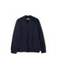 Notig Polyester Blend Solid Knit Zip-Up Navy_Okw2Swzu201N1