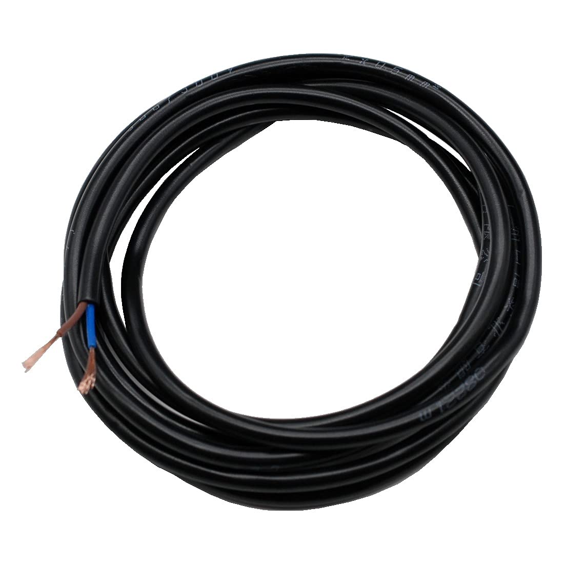 

HARTARO Motorcycle Wiring Cord, 6.6 ft (2 m), Classic Thickness, 0.02 cubic inch (0.5 2 cores чорний