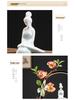 Chinese Style LED Ring Lamp with Backflow Incense Burner for Living Room Decor