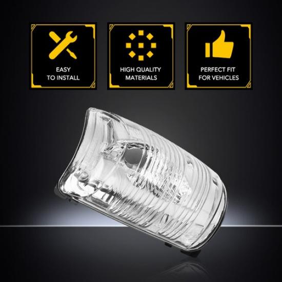 For 2015- FORD TRANSIT 250 150 350 HD Driver Mirror Side Turn Signal Light