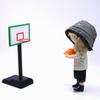 1/12 Doll Basketball Hoop Scene Model Mini Ping Pong Table Funny Doll House Sport Equipment  Gift