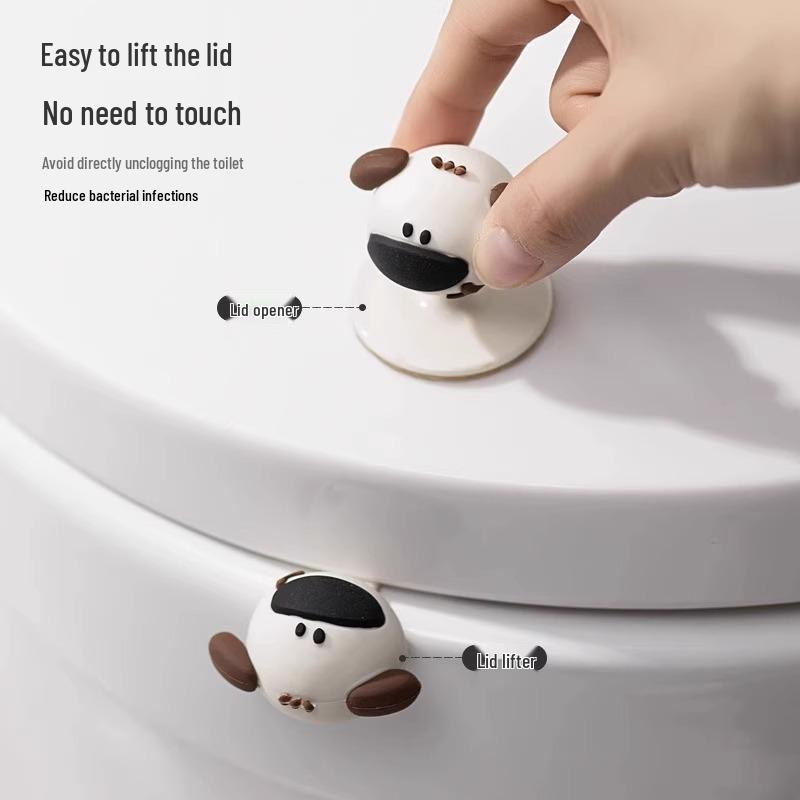 Newcomer Exclusive: Cute Universal Toilet Lid Handle Lifter