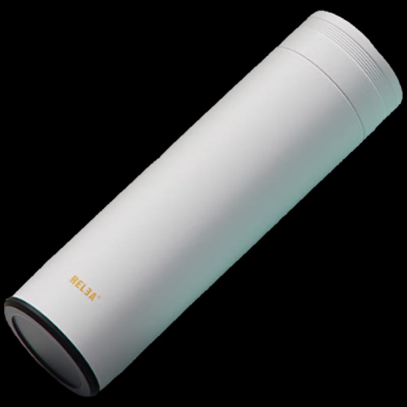 RELEA White 500ml Stainless Steel Insulated Tea Tumbler