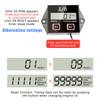 Resetable Waterproof Digital Display Engine Tach Hour Meter Tachometer Gauge Engine Rpm Lcd Display Digital Engine Tachometer