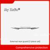 Carbon Fiber Rear Bumper Sill Plate Anti-Scratch Trunk Door Sill Protector Cover Auto Exterior Accessories For BYD Atto 3 2026