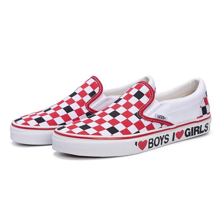 Vans Slip On I Heart 'Bianco Rosso' VN0A4U38WKU