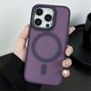 Matte Translucent For  Magnetic Wireless Charge Case For For Iphone 17 16 11 12 13 14 1 Pro Max Hard Armor Shockproof Cover