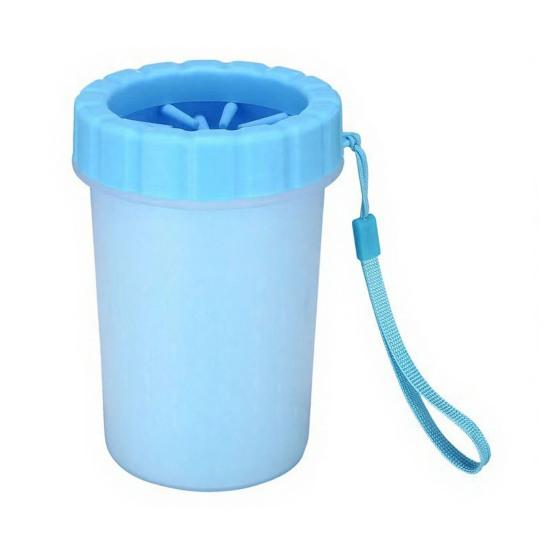 Dog Paw Cleaner Cup Portable Dog Paw Cleaning Tool Silicone Paw Cleaner with Soft Bristles for Medium Large Dogs Travel Park Visit