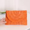 Yogodlns Fashion Bags Women Summer Retro Corn Straw Knitted Handbag Key Coin Money Purse Beach Clutch