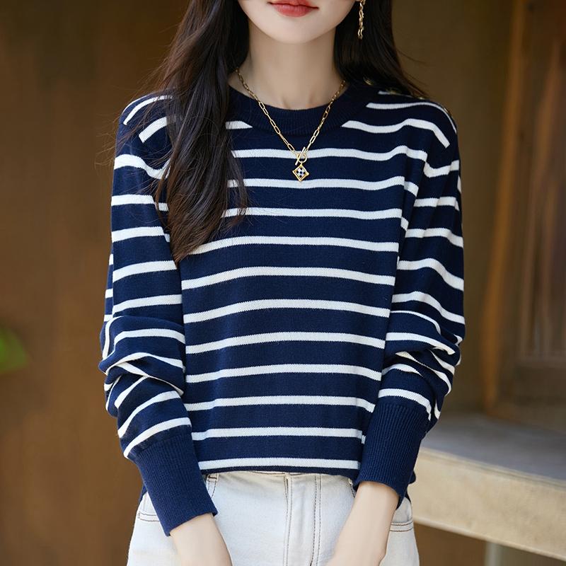 

Женский кашемировый свитер Qinghe кашемир 50% шерсть 50% шелк Женский осенне-зимний кашемировый свитер мягкий и теплый XL бездна