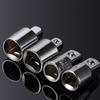 6Pcs Drive Socket Converter Wrench Transform Joint 1/4" 3/8" 1/2" Ratchet Wrench Adapter Chrome Vanadium Sleeve