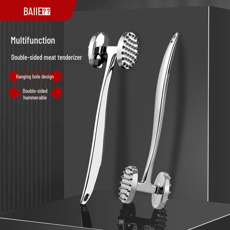 Double-Sided Meat Tenderizer Hammer
