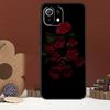 Flower Red Rose Case For Xiaomi 14 15 Ultra 15T 14T 13T 17 Pro Max POCO X7 Pro X5 X6 F5 F6 F7 F8 Ultra Cover