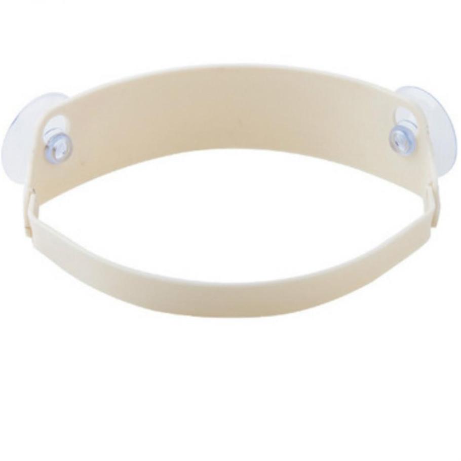 

Складная прочная полка для хранения с тремя присосками для домашнего использования, раковина, дезодорирующий держатель для мусора, зажим для мешка для мусора бежевый