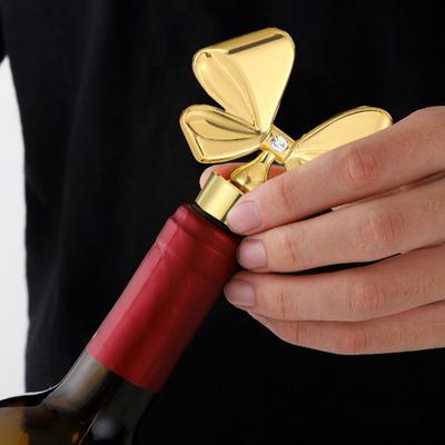 Wine Bottle Stopper Reusable Wine Cork Bow-shaped Flexible Bottle Stopper Housewarming Gift for Wine Lovers