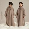 Girls' Warm Double-Sided Fleece Nightdress