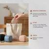 Vintage Leather Cosmetic Bag Lipstick Change Storage Bag Portable Travel Storage Bucket Personality Mini Round Coin Purse