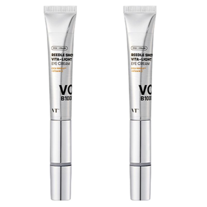 VT COSMETICS Reedle Shot Vita-Light Eye Cream 15ml – Brightening & Wrinkle Care Eye Cream with Niacinamide, Panthenol & Retinol