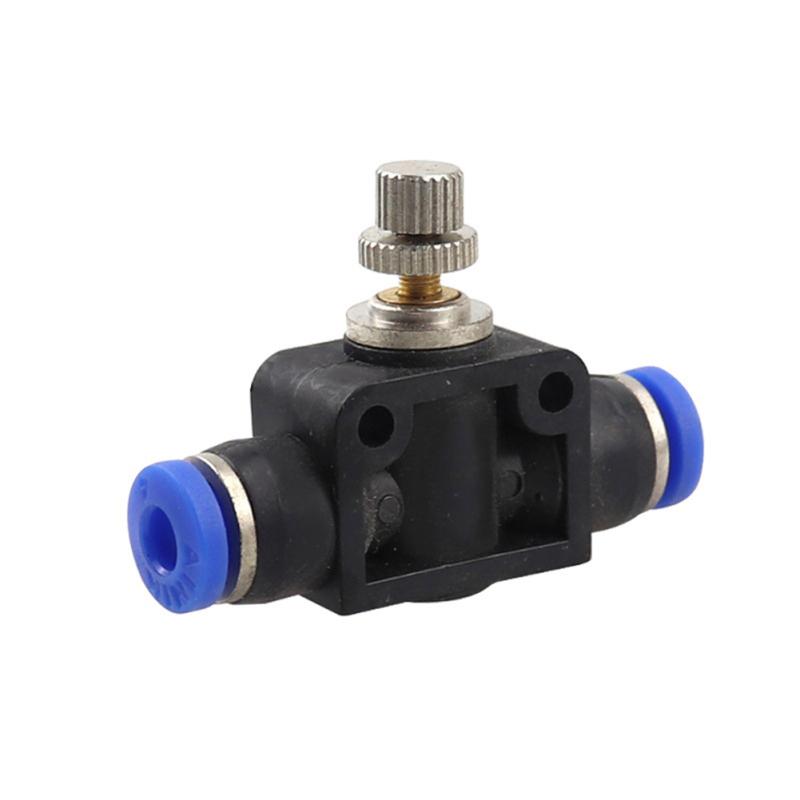 Obrót o 360 stopni Złączki pneumatyczne Regulowany zawór sterujący przepływem Regulator ciśnienia powietrza