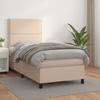 3137963 vidaXL Divan Bed and Mattress Dark Blue 140x190cm Velvet