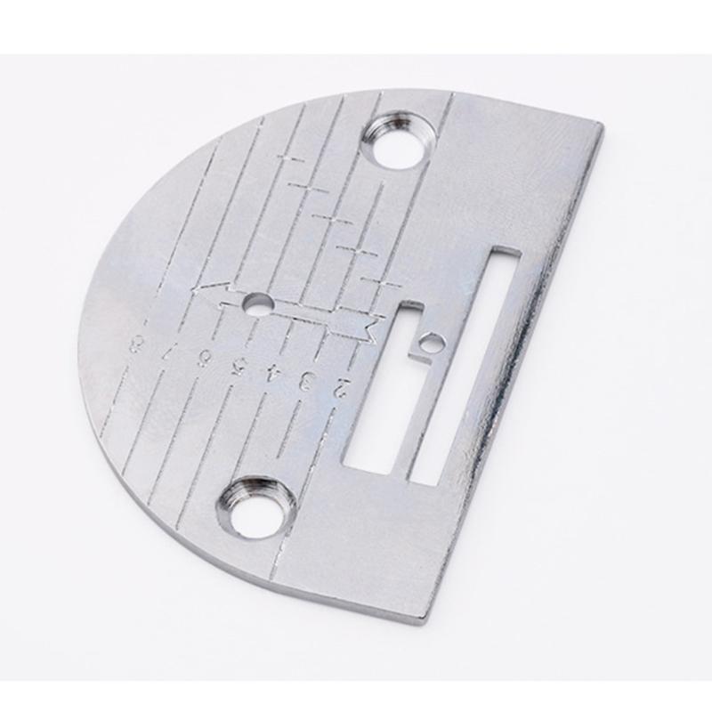 Sewing Machine Presser Foot Plate Cover Sturdy Metal Throat Plate With Ergonomic Treadles For Home Crafting