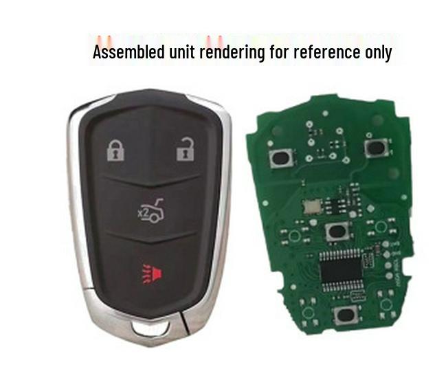 Kompatibel mit KDLK Cadillac ATS-L/XTS 315MHZ Smart 4-Tasten Elektronische Fernbedienung Hauptplatine.