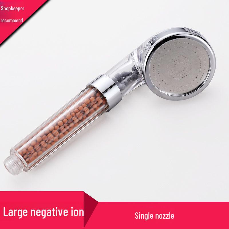 Trójbiegowa ręczna głowica prysznicowa jonowa