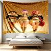 Arazzo Stampato Cacciatori di Demoni KPop - Tessuto Decorativo da Parete Portatile, per Casa, Dormitorio, Viaggio, Camera da Letto, Soggiorno - Regalo Ideale per Compleanno, Inaugurazione