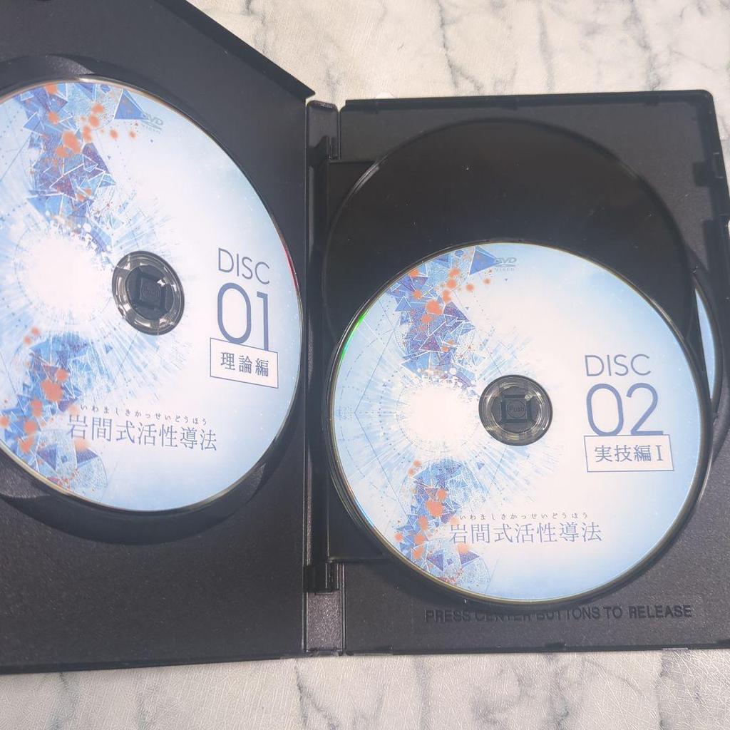 [USED] Iwama-style Active Guidance Main DVD + Bonus DVD.URL + Headache Zone Therapy DVD