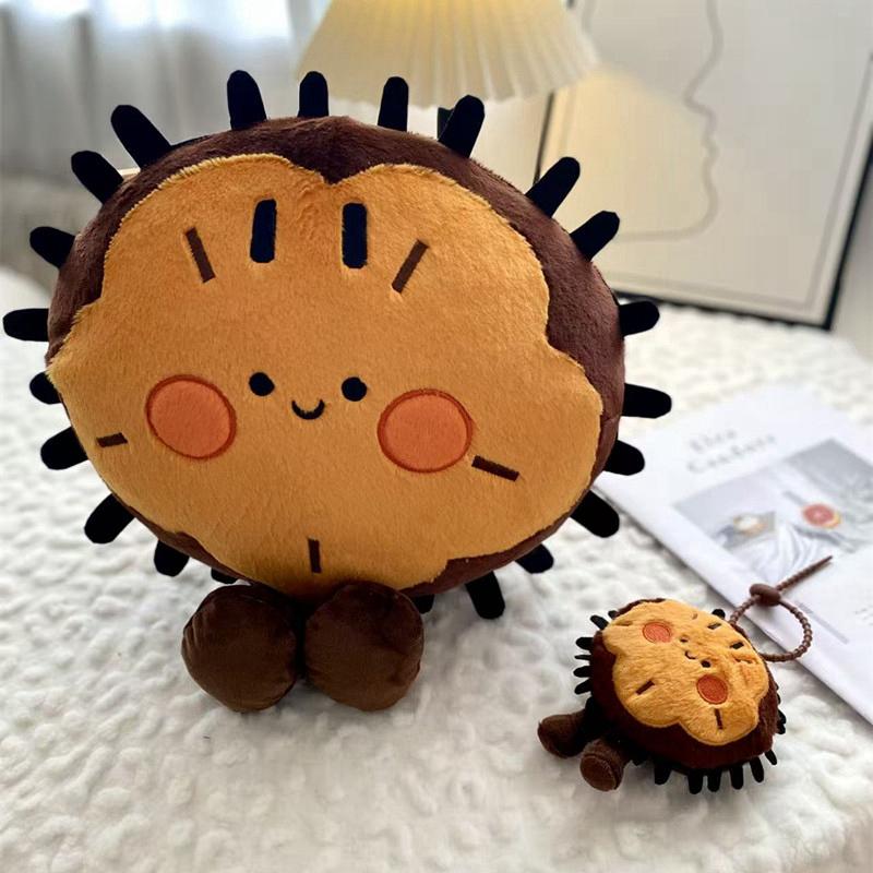 Ocean Animal Cartoon Plush Toy Stuffed Shell King Crab Sea Urchin Trepang Prawn Conch Decor Plushie Gift