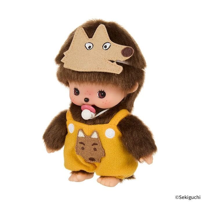 Sekiguchi Monchhichi Revival Playtime Babychichi Wolf 244577 H14×W10×D7cm