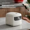 Smart Multifunctional Rice Cooker with Non-Stick Pot and Timer Reservation