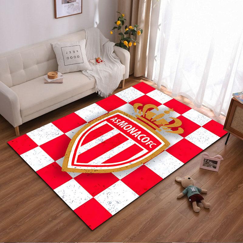 AS Monaco Logo Carpet suitable as a non-slip mat for the living room or bedroom sofa