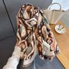Autumn and Winter Cashmere Feel Scarf Women's Cashew Flower Fashion Large Shawl Windproof Thickened Warm Imitation Cashmere Scarf