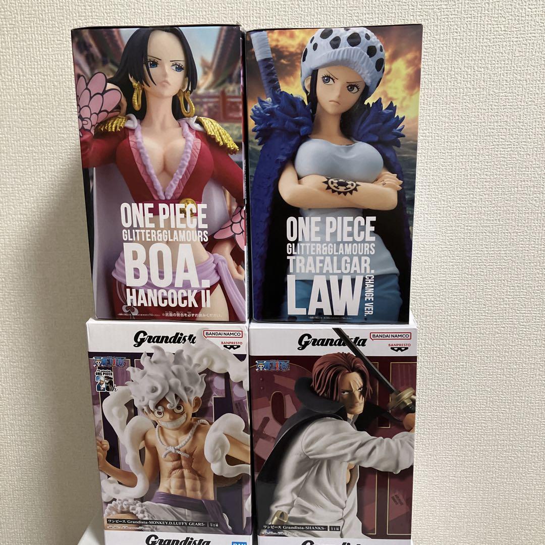 

[USED] One Piece Prize Figures (4 figures)
