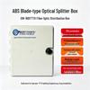 Indoor/Outdoor 16-Port Fiber Optic Splitter Box