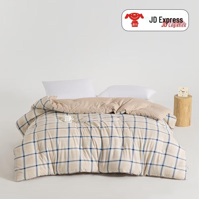 Muji A-Class Soybean Fiber Quilt (A+ Satin Stripe)