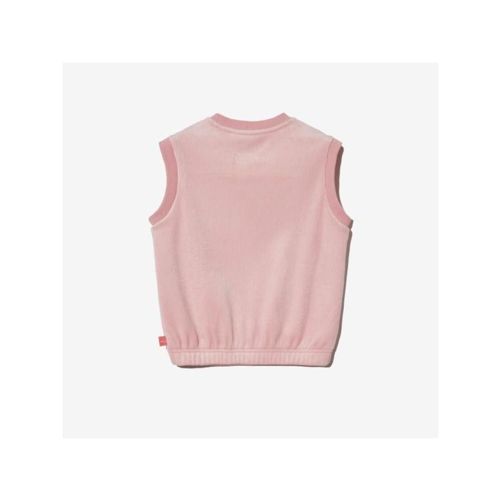 [fila Kids] Tod Planet Embroidered Velour Ribbed Set  Fk2fsg4501x Lpk  q0zFk2fsg4501xLpk