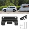 4-Pin Flat Trailer Wiring Harness Mount Bracket Kit Corrosion Resistant with Hardware Screws Nuts for Horse Trailer Towing Work