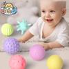 Sensory Balls Infant Toy Rattles Toy Textured Hand Touch Grasp Massage Ball Infant Senses Development Playthings Designed For Babies 0 12 M Games