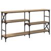 Artisan Oak Console Table 150 X 29 X 76.5 Cm Particleboard