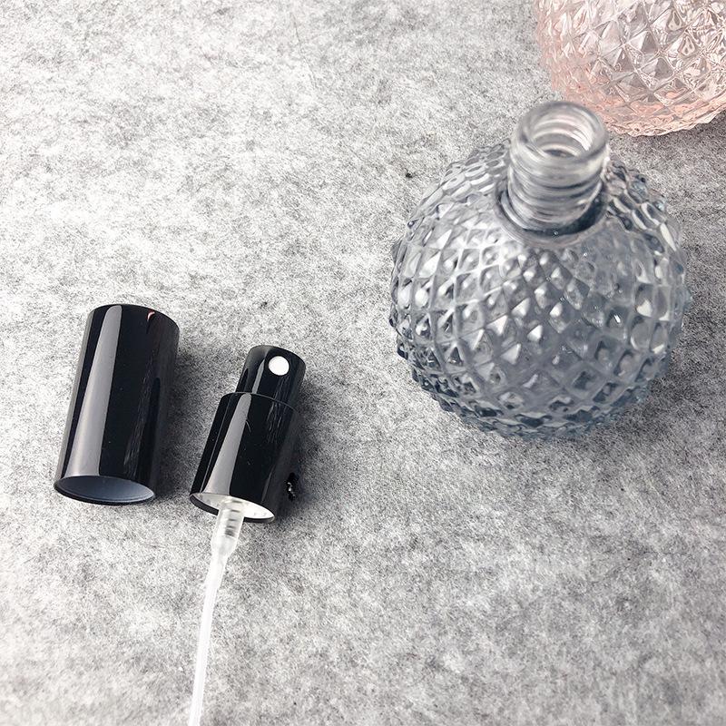 Glass Perfume Bottles with Spray Nozzle and Screw Cap for Niche Cosmetics