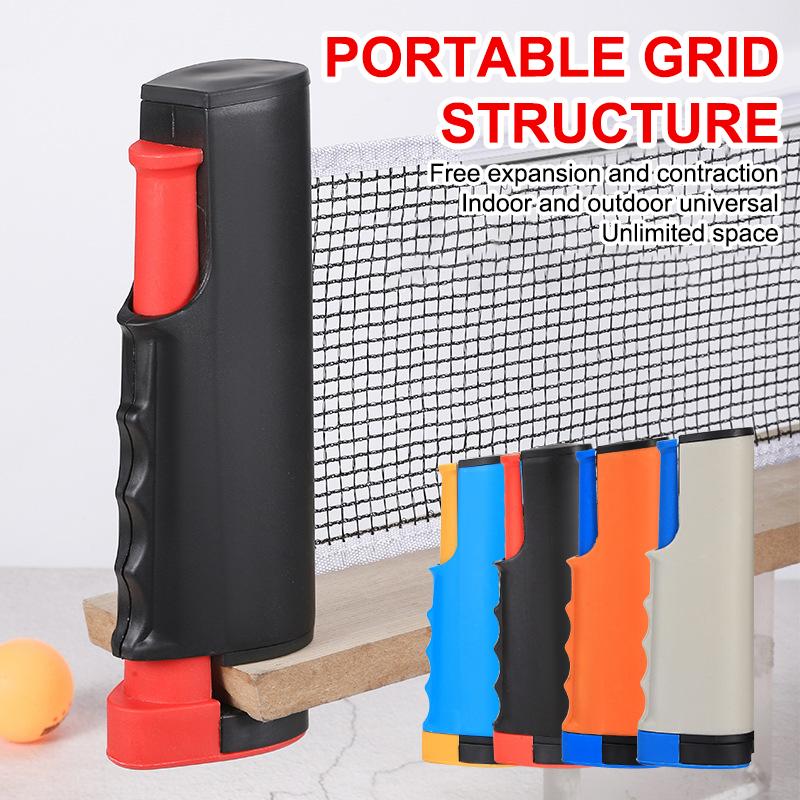Přenosný stolní tenis Kryt sítě Měřidlo Výsuvný set na stolní tenis Záchytné stojany Nastavitelné nářadí Venkovní domácí sporty klip na