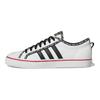 adidas Nizza Bílá Živě červená Unisex Tenisky Obuv-Bílá Jádro-Černá GX6093