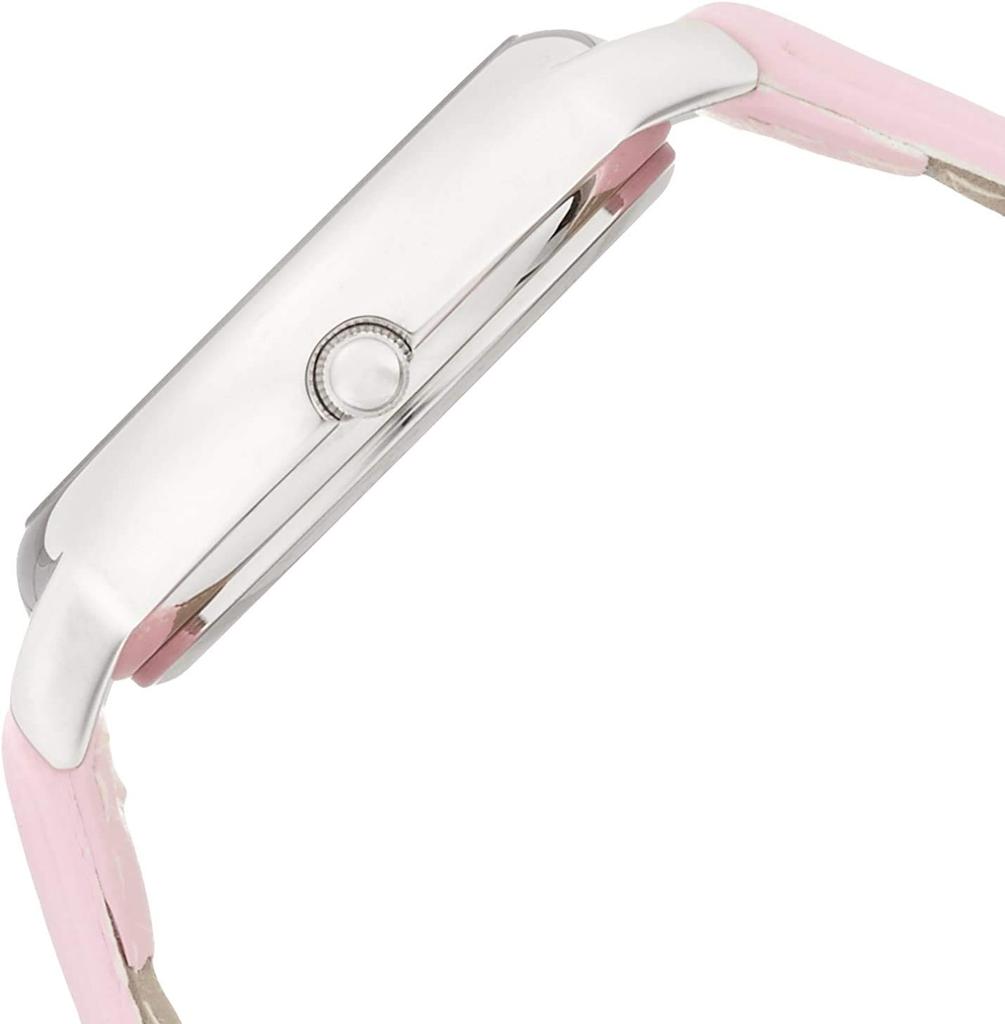 Citizen Pink Analog Hello Kitty Waterproof Wristwatch with Leather Strap Q&Q Women's (HK15-002)