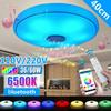36W/60W RGB Flush Mount Round Starlight APP bluetooth Music Lamp Dimmable Light with Remote Control Music Led Ceiling Light Lamp