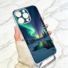 Northern Lights  Phone Case For iPhone 17 16 15 14 13 12 11 Mini Pro Max Plus Transparent Cover