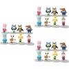 Entzückendes Animal Crossing Figuren Spielzeug Set 8 Stück Für Kuchenaufsatz Und Gartendekoration