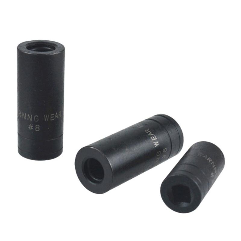 8Pcs  Tap Socket Set Deep Impacts Socket Air Pneumatics Socket Wrench Head For Ratchet Wrench Deep Sleeve