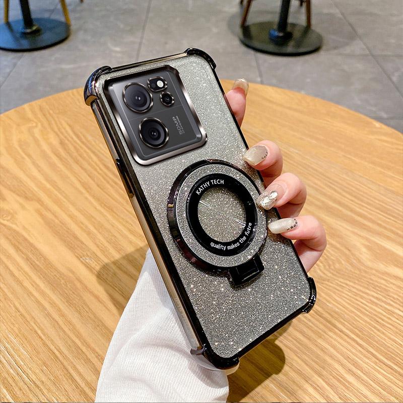 6D Shockproof Holder Ring Glitter Phone Case For Google Pixel 10 9 8 7 Pro Google Pixel 7 8 9 10 Pro XL 7A 8A 9A 5G Soft Cover